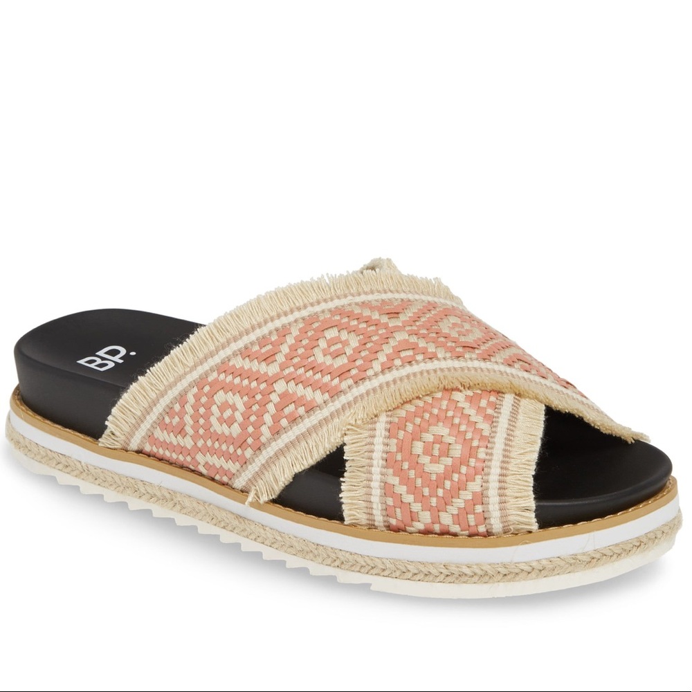 BP booker sandal slides